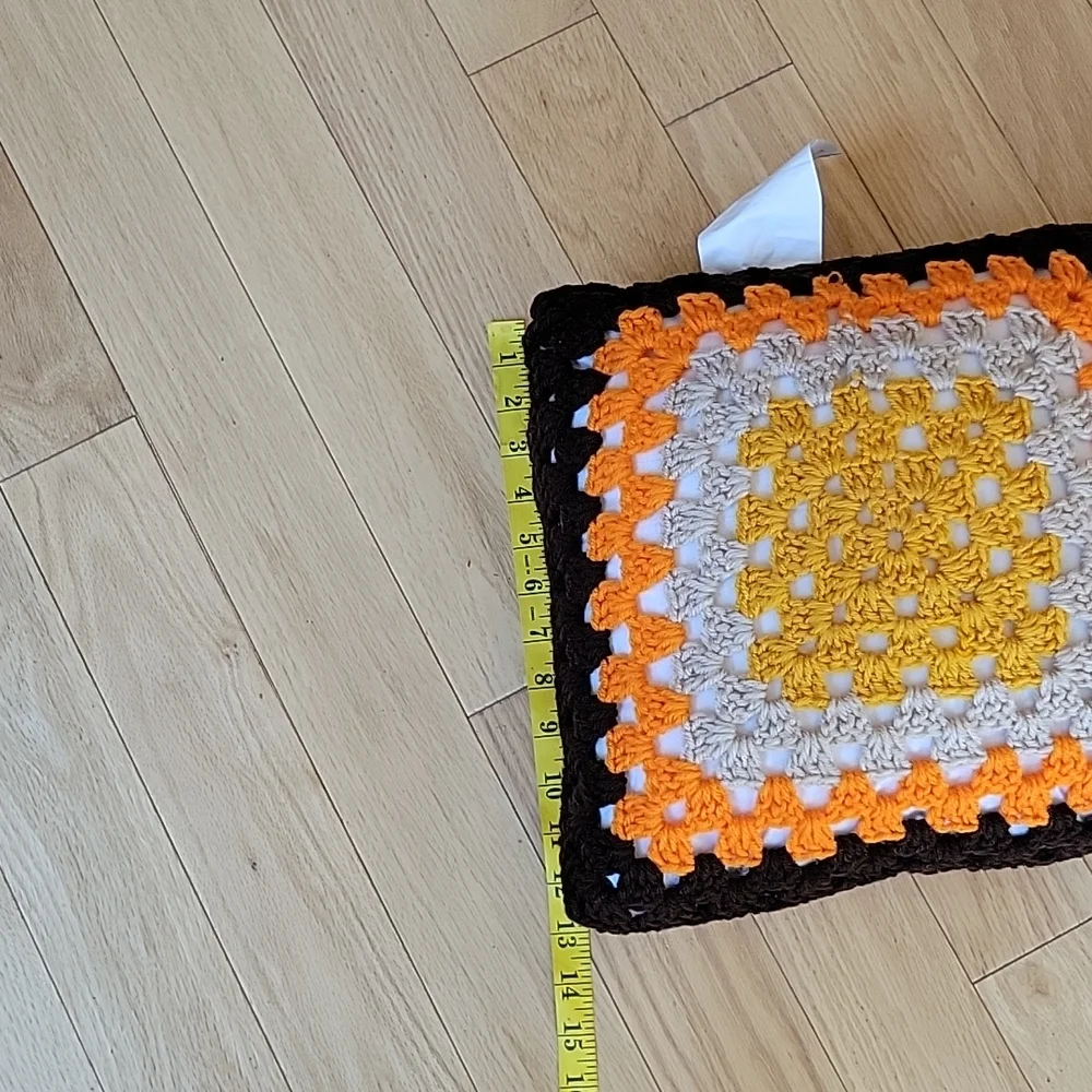 Vintage Crochet throw pillows